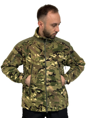Куртка флисовая тактическая мультикам 