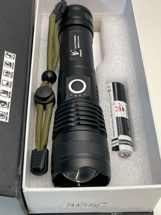 Фонарь FA-K71-P50 ручной светодиодный мощный