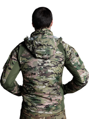 Куртка-ветровка Jungle Base тактическая мультикам