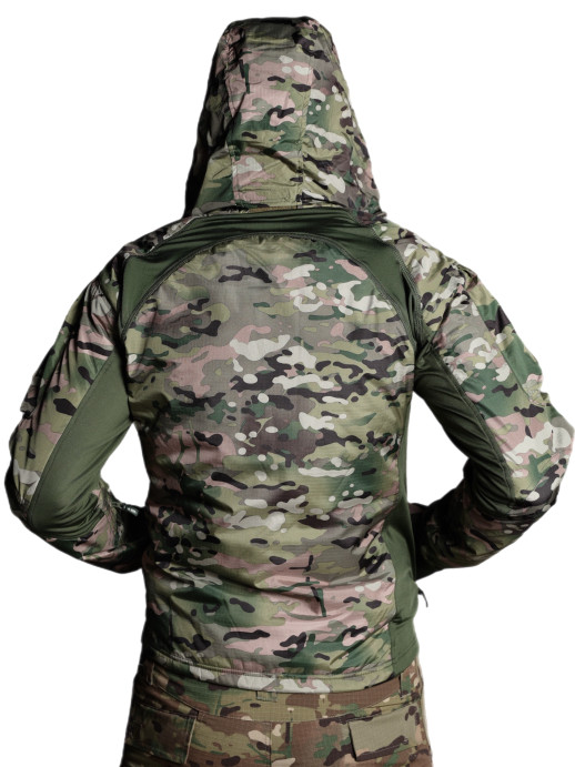 Куртка-ветровка Jungle Base тактическая мультикам