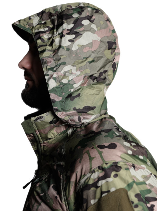 Куртка-ветровка Jungle Base тактическая мультикам