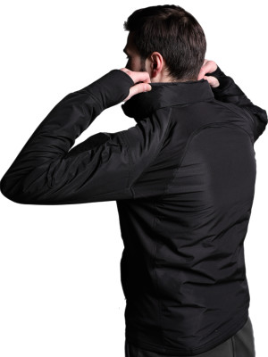 Куртка-ветровка Jungle Base тактическая черная 