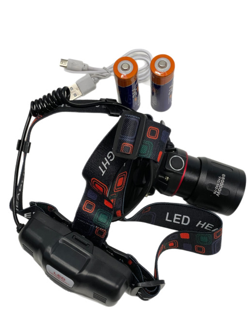 Налобный светодиодный фонарь YYC-102-T6 