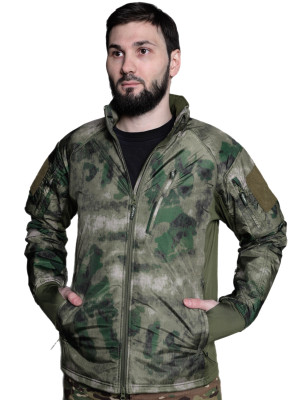 Куртка-ветровка Jungle Base тактическая мох