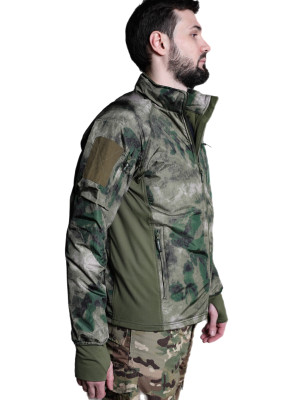 Куртка-ветровка Jungle Base тактическая мох