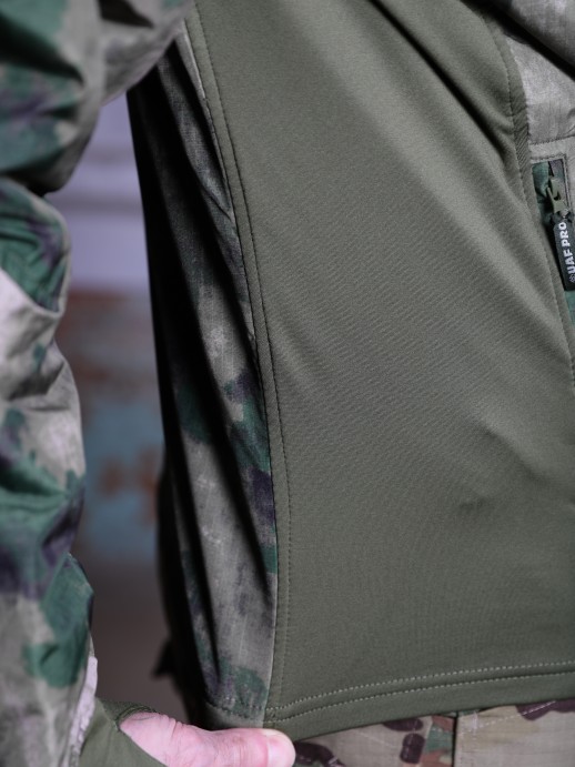 Куртка-ветровка Jungle Base тактическая мох