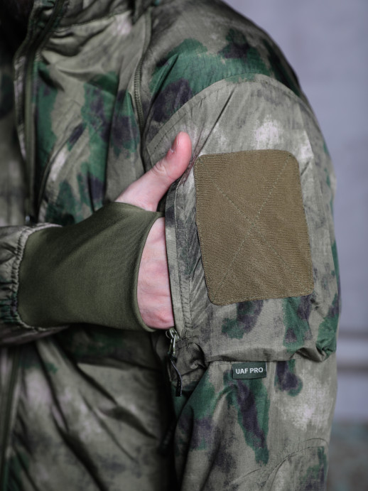 Куртка-ветровка Jungle Base тактическая мох