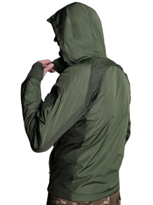 Куртка-ветровка Jungle Base тактическая олива