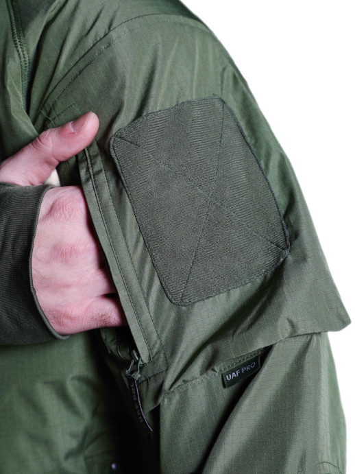 Куртка-ветровка Jungle Base тактическая олива
