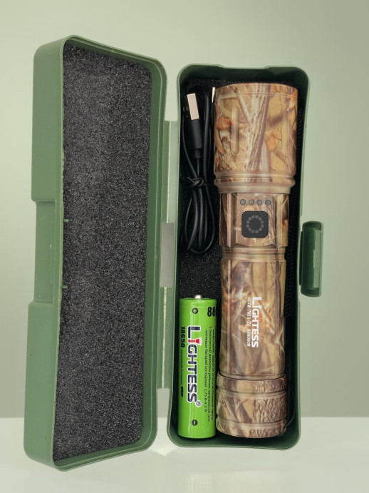 Фонарь светодиодный Lightess 607M-PM10-TG