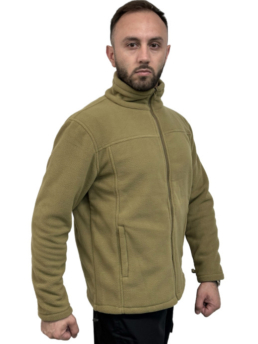 Куртка тактическая м-65 с отстёгивающейся подкладкой песочный