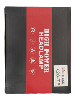 Фонарь налобный светодиодный аккумуляторный HL-K28-T6