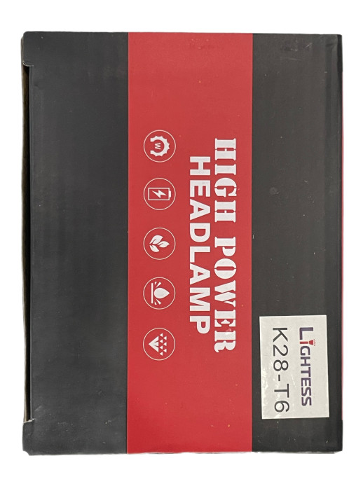 Фонарь налобный светодиодный аккумуляторный HL-K28-T6