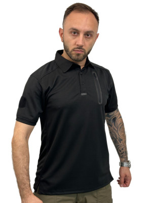 Футболка Han-Wild поло черная 