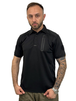 Футболка Han-Wild поло черная 