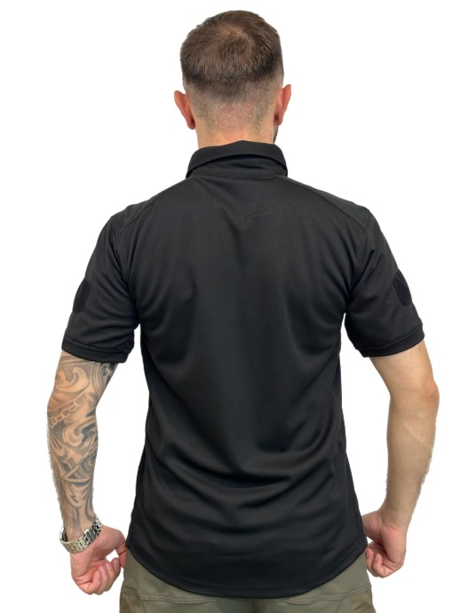 Футболка Han-Wild поло черная 