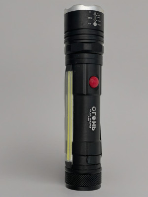  Фонарь Огонь H-685 ручной светодиодный с USB зарядкой