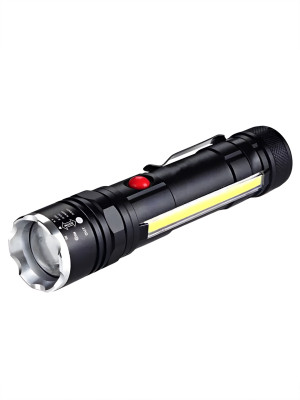  Фонарь Огонь H-685 ручной светодиодный с USB зарядкой