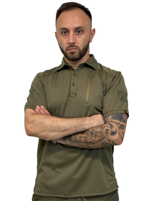 Футболка поло Han-Wild олива