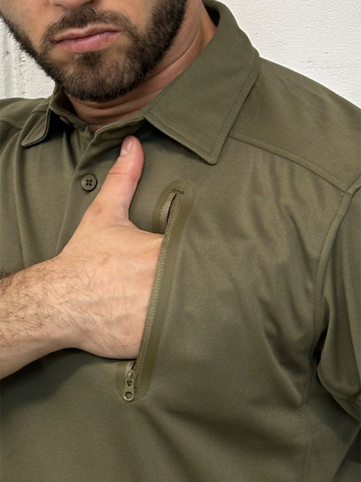 Футболка поло Han-Wild олива