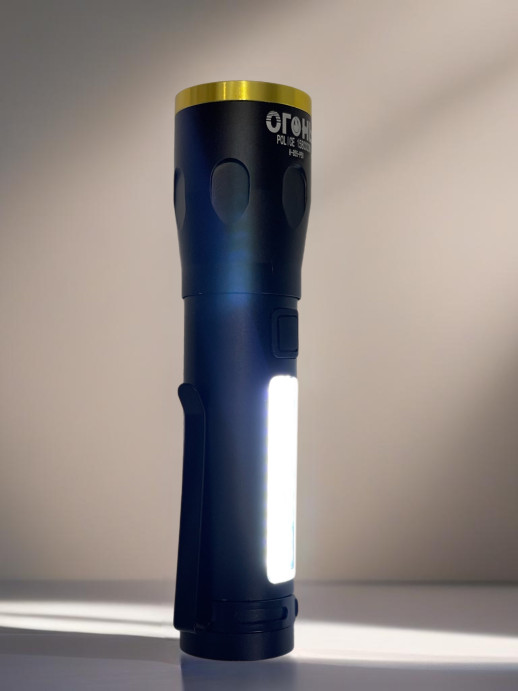 Фонарь Огонь H-855-P50 ручной светодиодный с USB зарядкой 