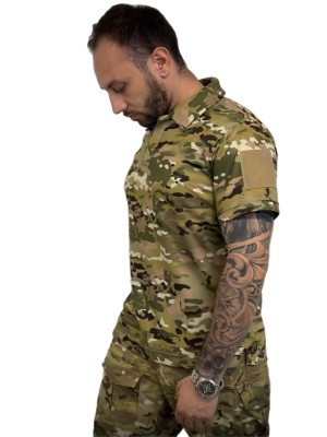 Футболка поло тактическая мультикам