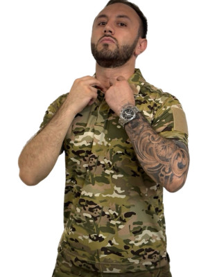 Футболка поло тактическая мультикам