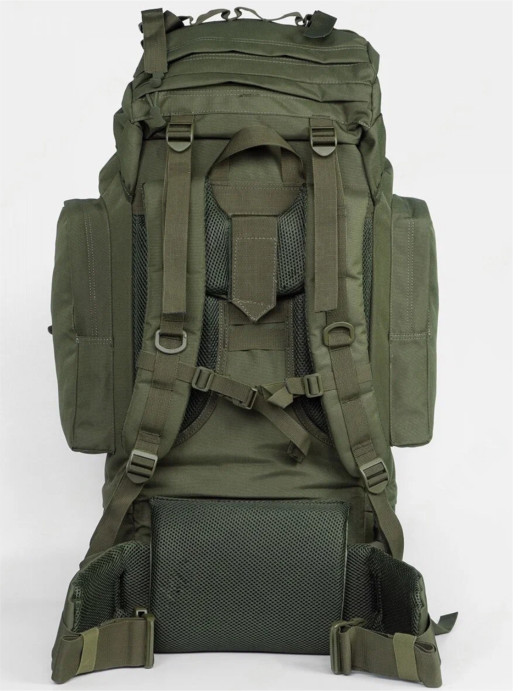 Рюкзак каркасный 70 литров тактический олива