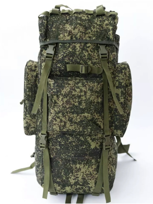 Рюкзак каркасный 70 литров тактический пиксель 