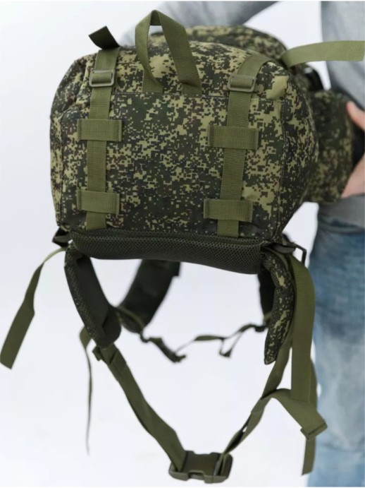 Рюкзак каркасный 70 литров тактический пиксель 