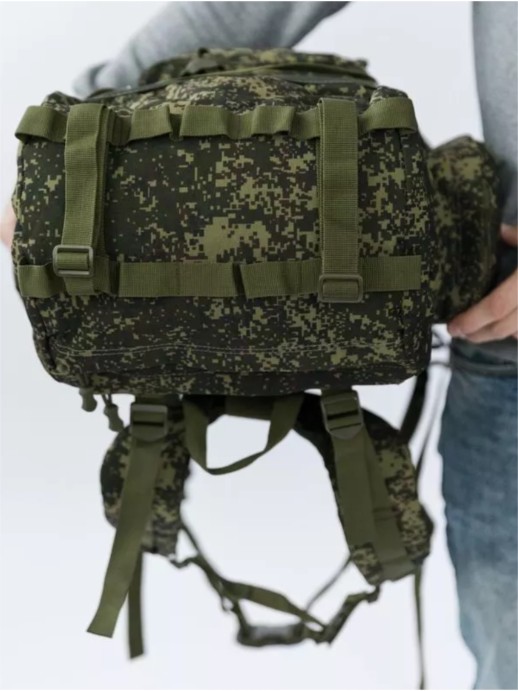 Рюкзак каркасный 70 литров тактический пиксель 