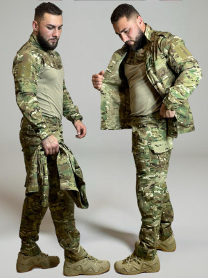 Боевой тактический костюм 3.0 тройка мультикам 