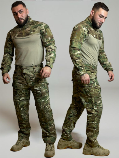 Боевой тактический костюм 3.0 тройка мультикам 
