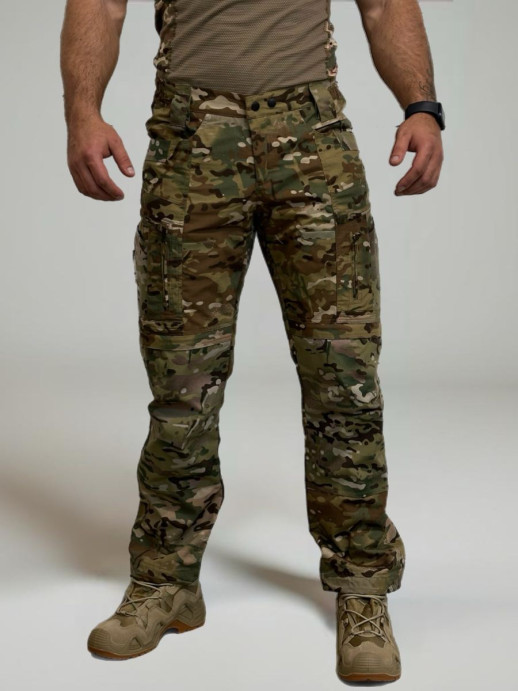 Брюки тактические P-40 All Terrain Yin Ren мультикам