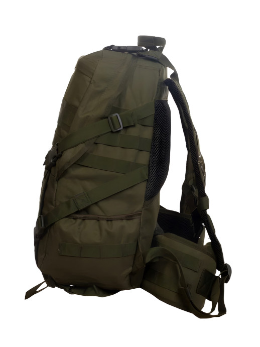 Рюкзак тактический 35 литров с усиленным поясом олива
