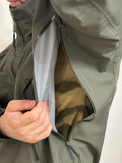 Куртка-ветровка тактическая Storm Stretch олива