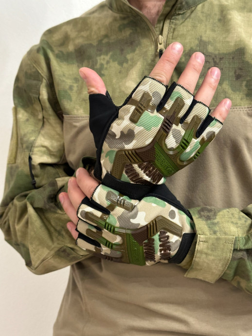 Перчатки без пальцев Adventure мультикам