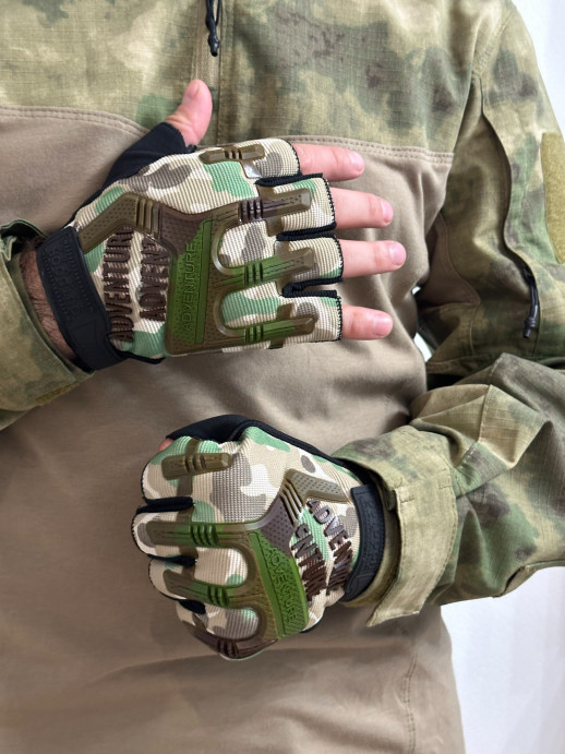 Перчатки без пальцев Adventure мультикам