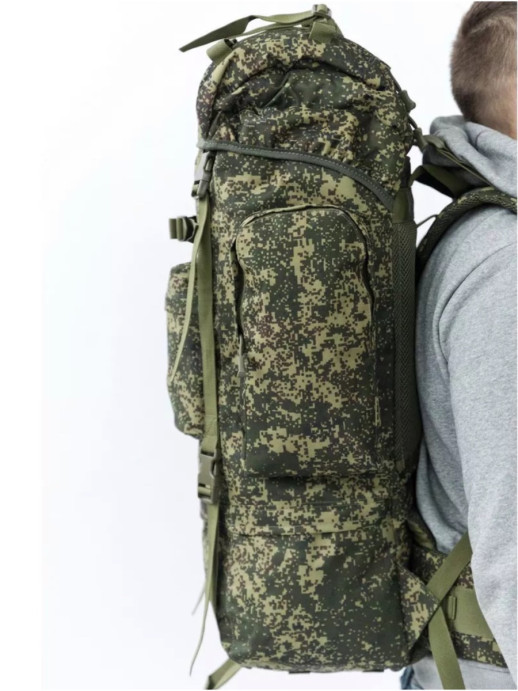 Рюкзак каркасный 110 литров тактический пиксель