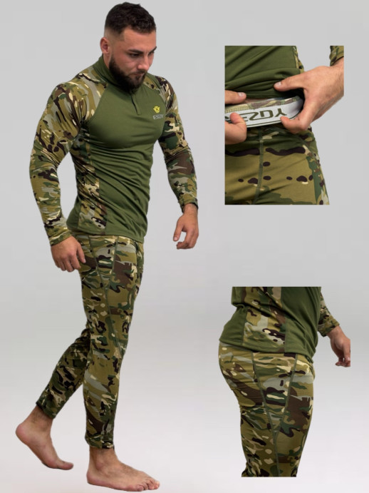 Термобелье тактическое esdy комбинирование мультикам