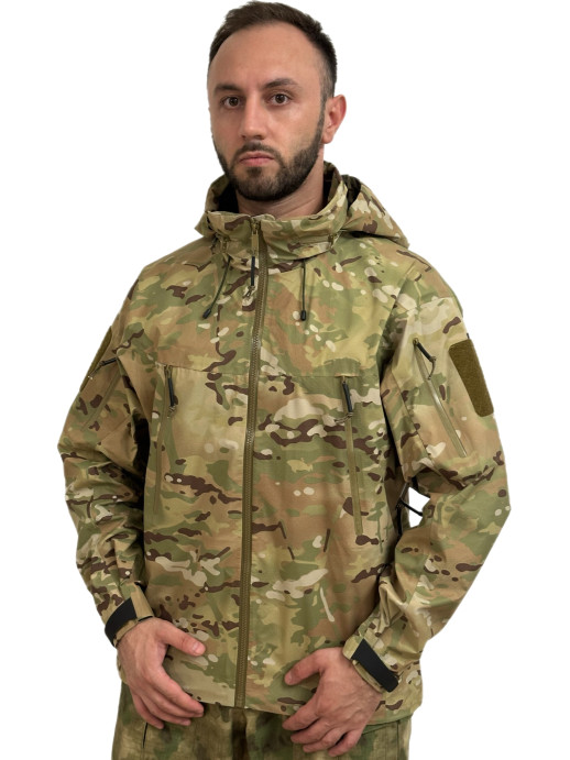 Куртка-ветровка тактическая Storm Stretch Мультикам