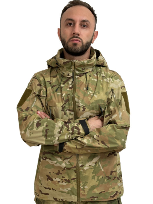 Куртка-ветровка тактическая Storm Stretch Мультикам