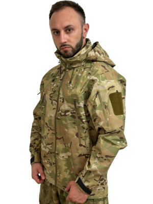 Куртка-ветровка тактическая Storm Stretch Мультикам