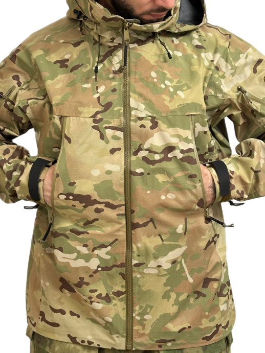 Куртка-ветровка тактическая Storm Stretch Мультикам
