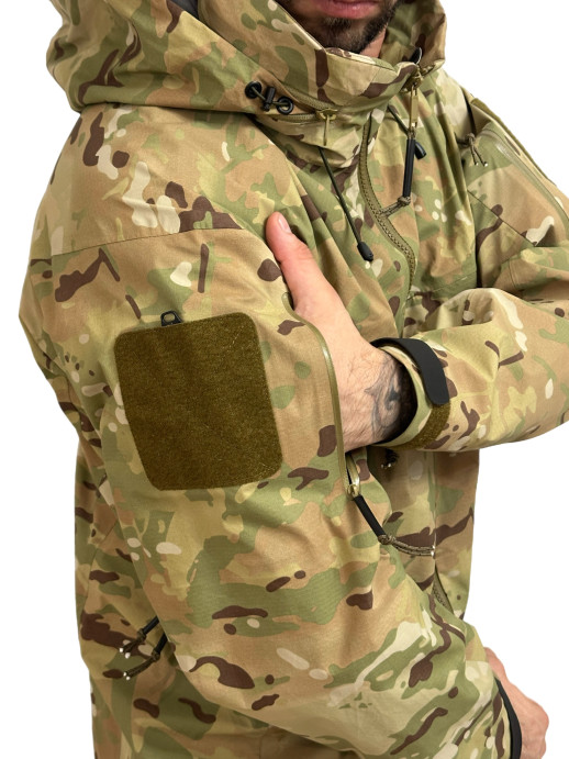 Куртка-ветровка тактическая Storm Stretch Мультикам