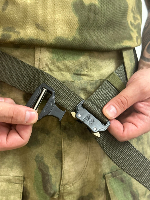 Ремень тактический с металлической пряжкой Кобра