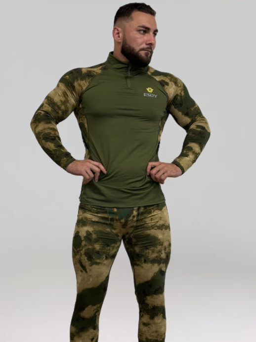 Термобелье тактическое esdy комбинирование мох