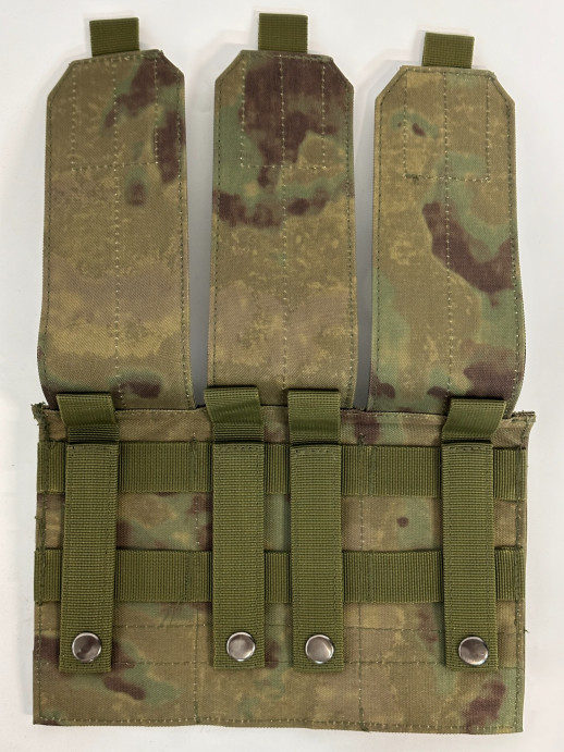 Подсумок закрытого типа под 3 магазина Мох