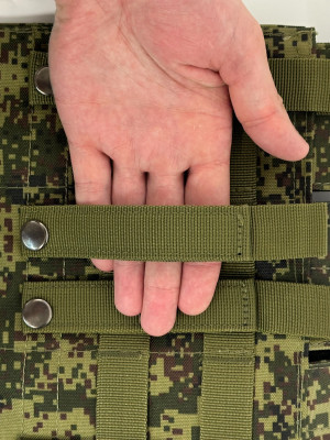 Подсумок закрытого типа под 3 магазина пиксель