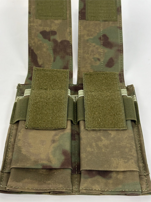 Подсумок закрытого типа под 2 магазина Мох